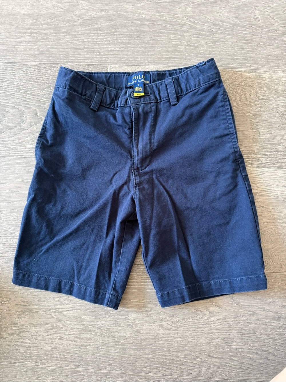 Polo by Ralph Lauren Navy Kids Chino Shorts